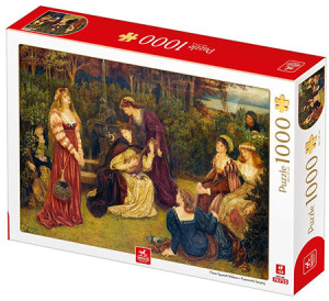 Deico-Puzzle 1000 Teile: Fiammetta Singing, Stillman