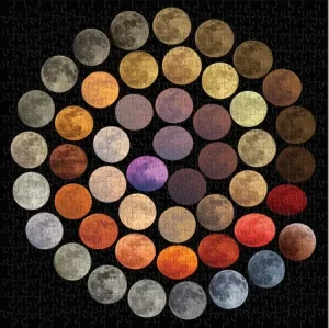 Die Farben des Mondes