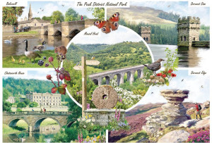 Otter House-Puzzle 1000 Teile: Peak District - National Park