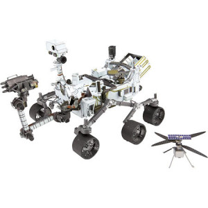 Metal Earth - Mars Rover Perseverance & Ingenuity Helikopter - 3D Metall Puzzle