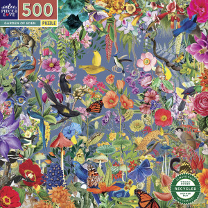 eeBoo-Puzzle 500 Teile: Garten von Eden