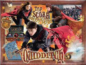 Number 1 Puzzle-Puzzle 1000 Teile: Harry Potter - Quidditch Turnier