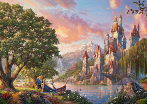 Schmidt-Spiele-Puzzle 3000 Teile: Disney - Belle ́s magische Welt