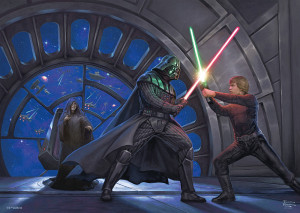 Schmidt-Spiele-Puzzle 1000 Teile: Star Wars - Lukes Schicksal