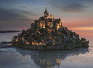 Ambassador-Puzzle 1000 Teile: Bucht des Mont Saint-Michel