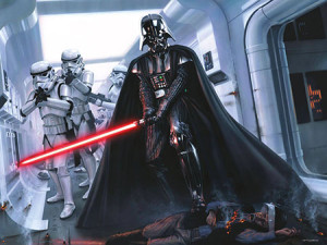 Prime 3D Puzzle-Puzzle 500 Teile: Star Wars - Darth Vader & Sturmtruppler