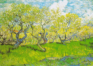 Enjoy Puzzle-Puzzle 1000 Teile: Obstgarten in Blüte, Van Gogh