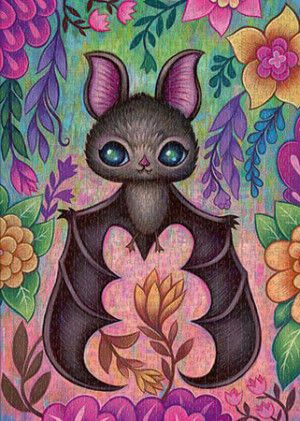Heye-Puzzle 1000 Teile: Baby-Fledermaus