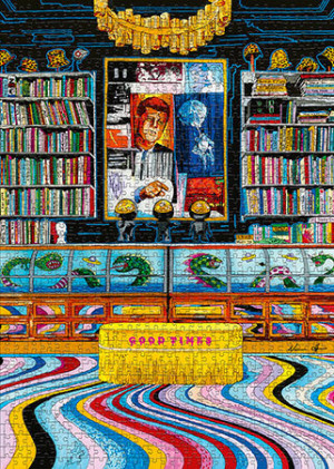Volles Bücherregal