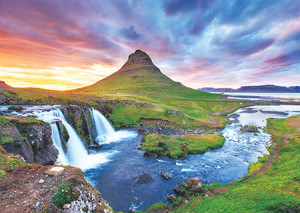 Eurographics-Puzzle 1000 Teile: Berg Kirkjufell, Island
