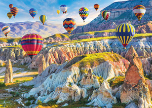 Eurographics-Puzzle 1000 Teile: Kappadokien Ballonfahrt