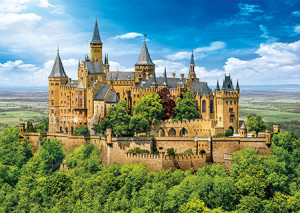 Eurographics-Puzzle 1000 Teile: Burg Hohenzollern, Deutschland