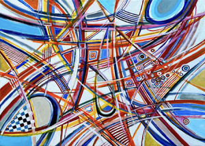 Enjoy Puzzle-Puzzle 1000 Teile: Abstrakte Linien