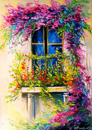 Enjoy Puzzle-Puzzle 1000 Teile: Blühender Balkon