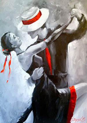 Enjoy Puzzle-Puzzle 1000 Teile: Tango - Der feurige Tanz