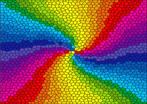 Regenbogen-Fragmente