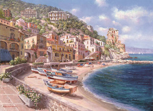 Idyllische Ortschaft in Italien
