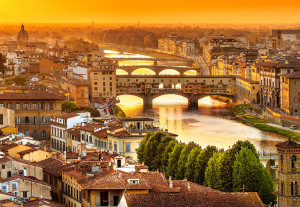 Castorland-Puzzle 1000 Teile: Brücken von Florenz