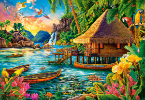 Castorland-Puzzle 1000 Teile: Tropische Idylle