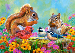 Castorland-Puzzle 500 Teile: Kleine Naschfreunde