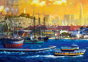 Castorland-Puzzle 500 Teile: Hafen von San Fransisco