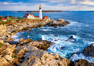 Castorland-Puzzle 500 Teile: Leuchtturm von Cape Elizabeth