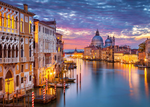CherryPazzi-Puzzle 1000 Teile: Abends in Venedig