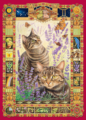 CherryPazzi-Puzzle 1000 Teile: Süße Zwillinge