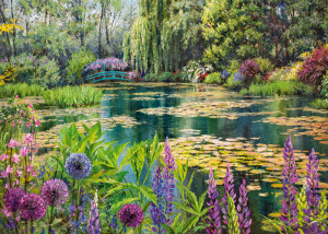 CherryPazzi-Puzzle 1000 Teile: Ein Garten zum Träumen