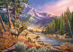 CherryPazzi-Puzzle 1000 Teile: Atemberaubende Natur