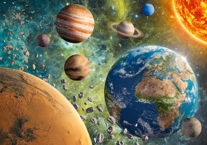 CherryPazzi-Puzzle 2000 Teile: Unser Blauer Planet - Die Erde