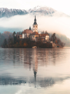 Die Insel der Wünsche, Bled, Slowenien