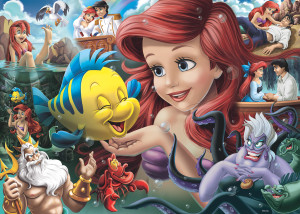 Ravensburger-Puzzle 1000 Teile: Arielle, die Meerjungfrau - Disney Collectors Edition