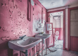 Ravensburger-Puzzle 1000 Teile: Lost Places - Pink Dreams