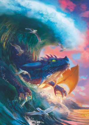 Ravensburger-Puzzle 1000 Teile: Drachenrennen