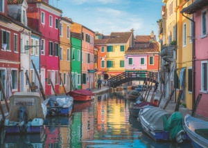 Ravensburger-Puzzle 1000 Teile: Burano in Italien