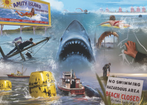 Ravensburger-Puzzle 1000 Teile: Jaws