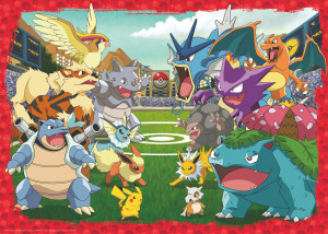 Ravensburger-Puzzle 1000 Teile: Pokémon Kräftemessen