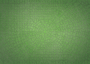 Ravensburger-Puzzle 736 Teile: Krypt Neon Green