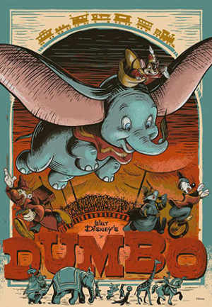 Ravensburger-Puzzle 300 Teile: Dumbo - 100 Jahre Disney Collection