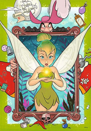 Ravensburger-Puzzle 300 Teile: Tinkerbell - 100 Jahre Disney Collection