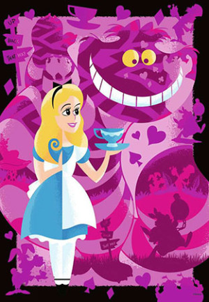 Ravensburger-Puzzle 300 Teile: Alice - 100 Jahre Disney Collection
