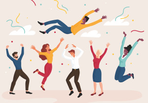 Ravensburger-Puzzle 300 Teile: Party People