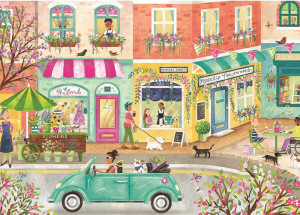 Otter House-Puzzle 1000 Teile: In der Primerose Street