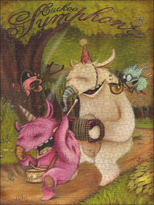 Heye-Puzzle 1500 Teile: Zozoville - Symphonie des Kuckucks