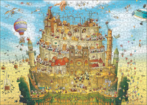Heye-Puzzle 2000 Teile: Thats Life - Hoch oben im Turm