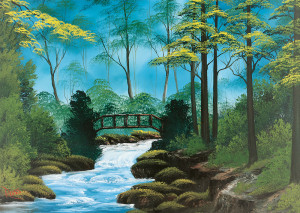 Schmidt-Spiele-Puzzle 1000 Teile: Abgelegene Brücke