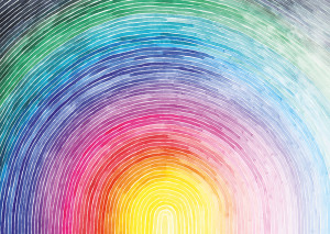 Schmidt-Spiele-Puzzle 1000 Teile: Aufgehender Regenbogen