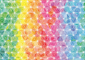 Schmidt-Spiele-Puzzle 1000 Teile: Kunterbunte Dreiecke