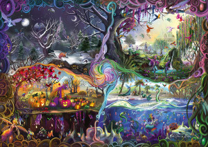 Schmidt-Spiele-Puzzle 1000 Teile: Portal der vier Reiche